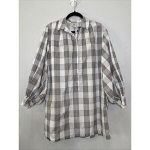 Baum und Pferdgarten Plaid Shirt Dress - Size 4